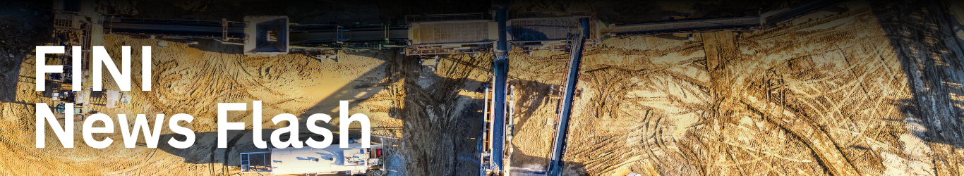 FINI News Flash Conveyor Facility Backdrop